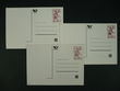 100981 / 0 - Philately / Czech Republic / Postal Stationery / Postcards