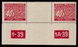 100999 / 808 - Philately / Bohemia and Moravia / Postage Due Stamps