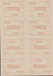 101175 / 880 - Philately / Postal Stationery B. and M. / Forms