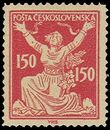 101739 / 206 - Philately / Czechoslovakia 1918-39 / Breaking Chains 1920