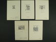 102012 / 1481 - Philately / Czechoslovakia 1945-92 / Memorial and Privileged Prints