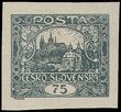 102393 / 50 - Filatelie / �SR I / Hrad�any 1918 - nezoubkovan�