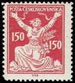 102613 / 205 - Philately / Czechoslovakia 1918-39 / Breaking Chains 1920