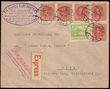 103256 / 2 - Philately / Czechoslovakia 1918-39 / Forerunners 1918-19