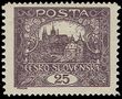 103610 / 72 - Philatelie / Tschechoslowakei 1918-39 / Hradschin 1918 - gez�hnt