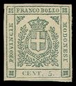 103648 / 2163 - Philately / Europe / Italy / Italian States / Modena