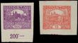 103888 / 52 - Filatelie / �SR I / Hrad�any 1918 - nezoubkovan�