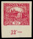 104070 / 41 - Philatelie / Tschechoslowakei 1918-39 / Hradschin 1918 - ungez�hnt