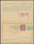 121570 / 0 - Philately / Postal Stationery CZE 1918-39 / Forerunners