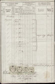 126655 / 0 - Invoices, Fiscal Stamps