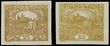 135996 / 0 - Philately / Czechoslovakia 1918-39 / Hradcany 1918 - Trial Prints