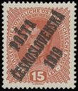 142713 / 0 - Philately / Czechoslovakia 1918-39 / Overprints 1919