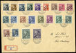25735 / 1509 - Philately / Czechoslovakia 1945-92 / Revolutionary Overprints 1944-45
