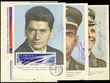 26615 / 3387 - Autogramy + autografy / Kosmonauti
