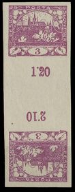 26875 / 64 - Philately / Czechoslovakia 1918-39 / Hradcany 1918 - Imperforated