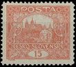 28424 / 136 - Filatelie / �SR I / Hrad�any 1918 - zoubkovan�