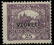 28853 / 149 - Philately / Czechoslovakia 1918-39 / Hradcany 1918 - Perforated