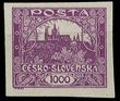 30204 / 120 - Philately / Czechoslovakia 1918-39 / Hradcany 1918 - Imperforated