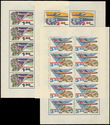 31486 / 1746 - Philately / Czechoslovakia 1945-92 / Blocks of Ten