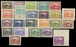 32441 / 43 - Philately / Czechoslovakia 1918-39 / Hradcany 1918 - Imperforated