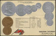 33886 / 4207 - Picture Postcards / Theme / Heraldry, Coins in Card, Stamps in Cards...