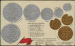 33891 / 4209 - Picture Postcards / Theme / Heraldry, Coins in Card, Stamps in Cards...