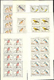 36242 / 1750 - Philately / Czechoslovakia 1945-92 / Blocks of Ten