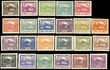 41499 / 46 - Filatelie / �SR I / Hrad�any 1918 - nezoubkovan�