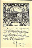 42846 / 127 - Filatelie / �SR I / Hrad�any 1918 - nezoubkovan�