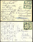 45491 / 3 - Filatelie / �SR I / P�edb�n�, soub�n� 1918-19