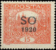 47403 / 0 - Philately / Czechoslovakia 1918-39 / Plebiscitary Zone SO 1920