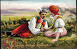 47657 / 0 - Picture Postcards / Theme / Folk Costumes