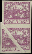 47922 / 32 - Philately / Czechoslovakia 1918-39 / Hradcany 1918 - Imperforated