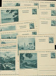 48148 / 983 - Philately / Postal Stationery B. and M. / Postcards