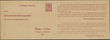 49065 / 978 - Philately / Postal Stationery B. and M. / Stationery of Insurance Company