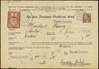 49148 / 878 - Philately / Postal Stationery B. and M. / Forms