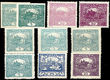 49782 / 96 - Philately / Czechoslovakia 1918-39 / Hradcany 1918 - Perforated