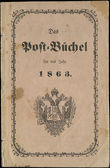 52385 / 3629 - Historick� dokumenty / Po�tovn� kn�ky