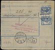 55284 / 0 - Philately / Postal Stationery CZE 1918-39 / Parcel Cards