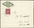 55726 / 8 - Philately / Czechoslovakia 1918-39 / Forerunners 1918-19