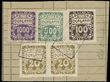 60195 / 0 - Philately / Czechoslovakia 1918-39 / Postage Due Stamps
