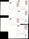 60225 / 0 - Philately / Czech Republic / Postal Stationery / Postcards