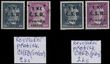 60402 / 849 - Philately / Czechoslovakia 1945-92 / Revolutionary Overprints 1944-45
