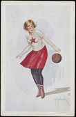 60735 / 0 - Pohlednice / Motiv / Sport, stolní hry, karty