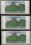 61349 / 0 - Philately / Czech Republic / Machine Stamps