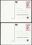 61405 / 0 - Philately / Czech Republic / Postal Stationery / Postcards