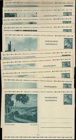 62199 / 801 - Philately / Postal Stationery B. and M. / Postcards