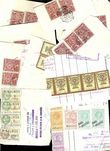 62263 / 2842 - Invoices, Fiscal Stamps
