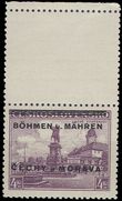 62504 / 745 - Philately / Bohemia and Moravia / Overprint Issue