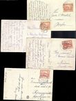 65565 / 1212 - Philately / Other Philatelic Domains / Train Post / Czechoslovakia 1918-39